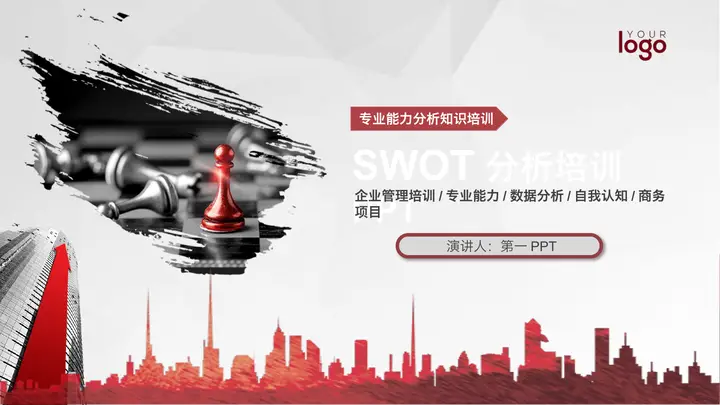 swot分析PPT预览图