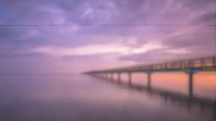 虚化效果大桥风景PPT背景预览图