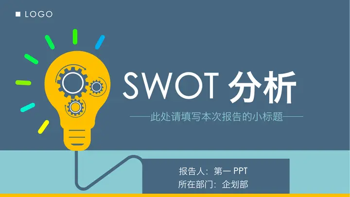 SWOT分析培训PPT预览图